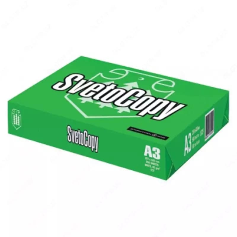 Бумага ксероксная А3 Svetocopy 80гр., 500л., 5 кг, класс С — 2