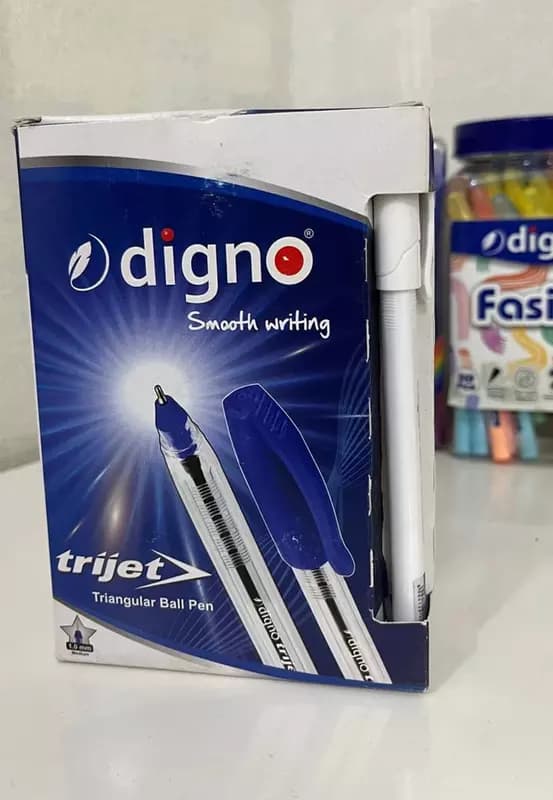 Канцелярская шариковая ручка ”Digno Trijet” (Синяя) — 3