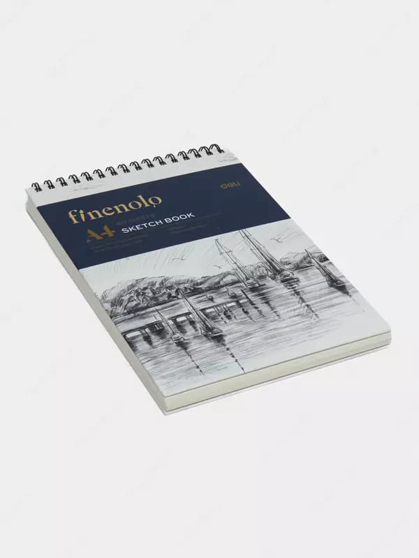 Блокнот для скетчинга с верхн. пруж. А4 60л 160гр — 2