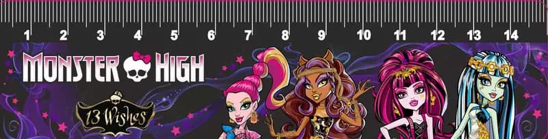 Линейка Centrum Monster High, 15 см — 1