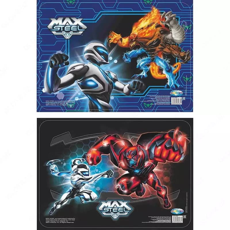 Покрытие на стол Max Steel А4 0.45 мм, с принтом, Centrum — 1