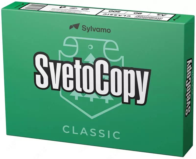 Бумага ксероксная ”Svetocopy Classic”, A4, 80г/м2 (500 листов) — 1