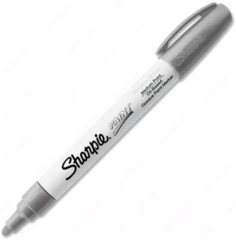 Маркер перманентный PAINT MARKER MEDIUM SIZE ALUMINUM BARREL, серый — 1