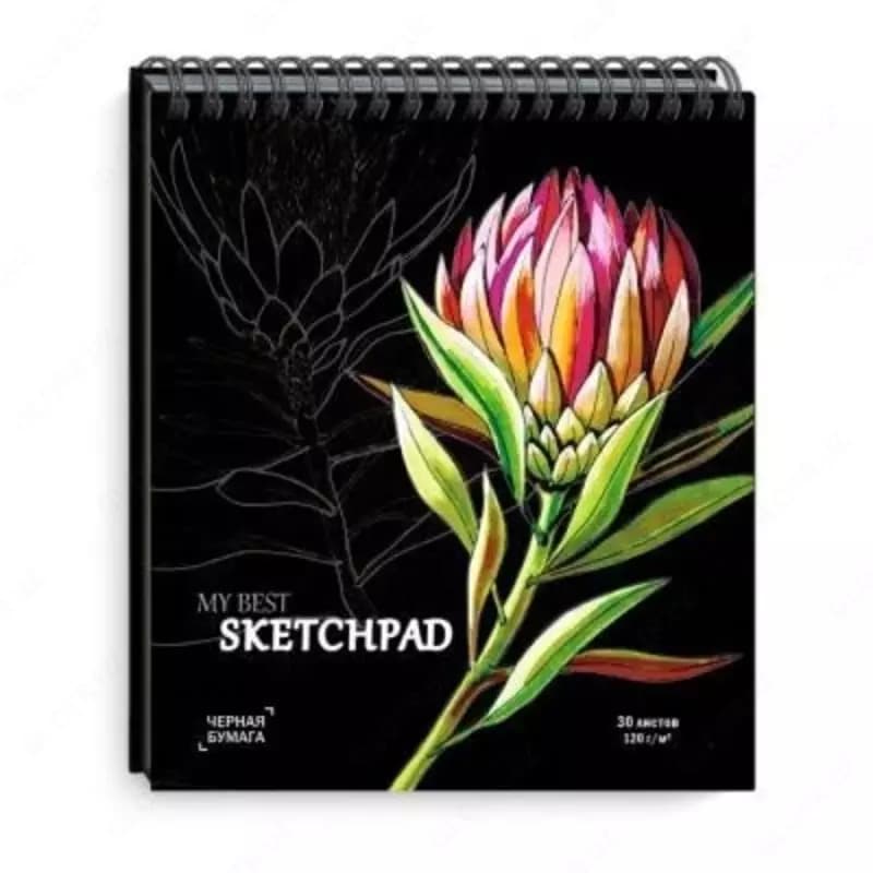 Скетчпад 168х195 мм, 30 листов — 3