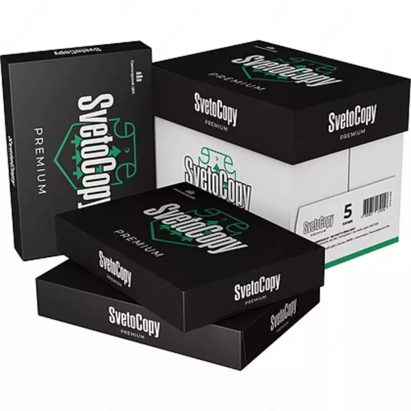 Бумага ксероксная Premium А4 Svetocopy 80гр., 500л., 2,5 кг, класс — 1