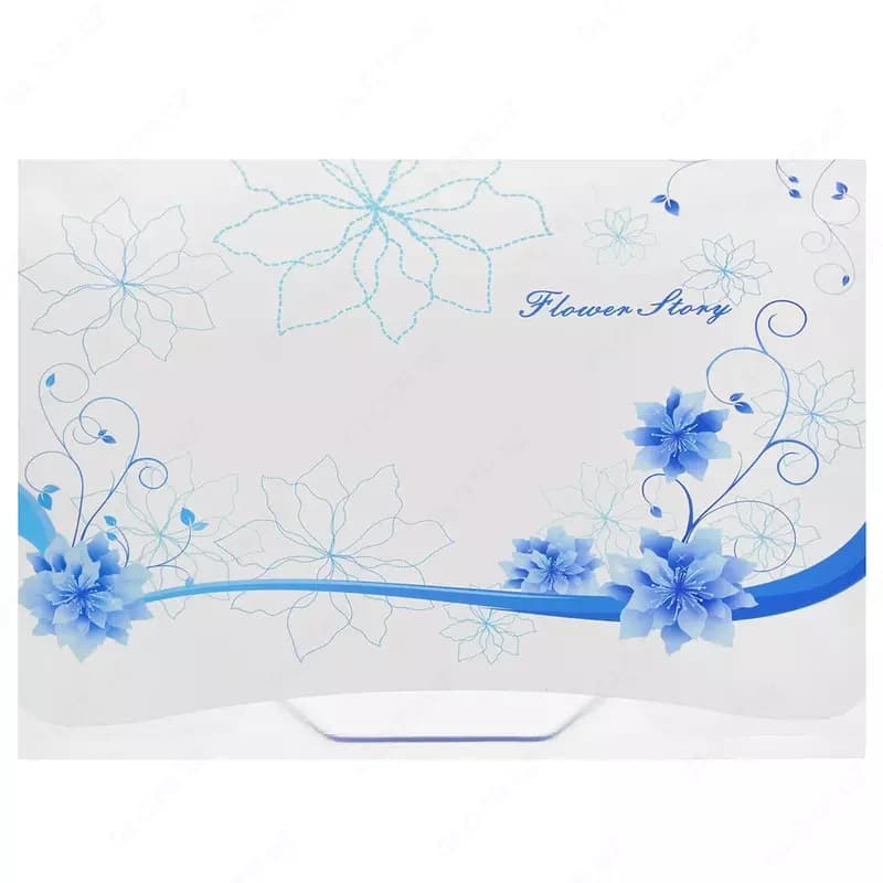 Папка A4 Centrum FLOWER STORY 0.60 мм с 20 п/э кармашками — 1