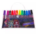 Фломастеры детские Monster High Centrum, 12 цветов, короткие