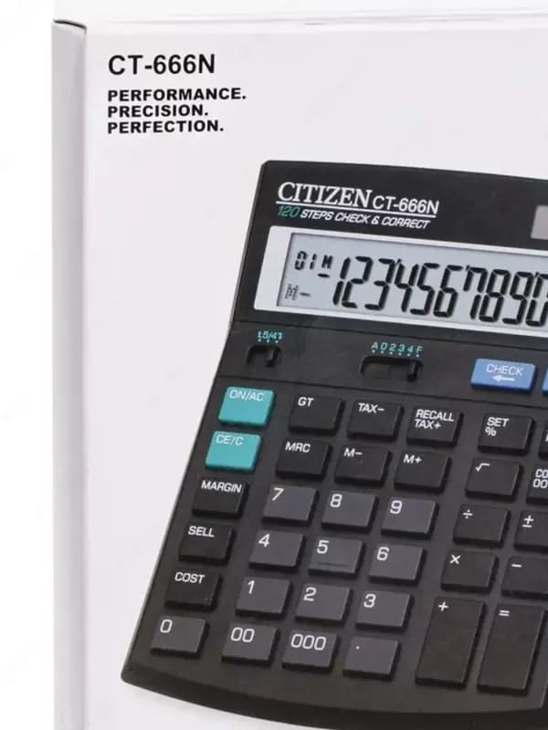 Калькулятор CITIZEN CT-666N 188х142 мм (12-разрядный) — 3