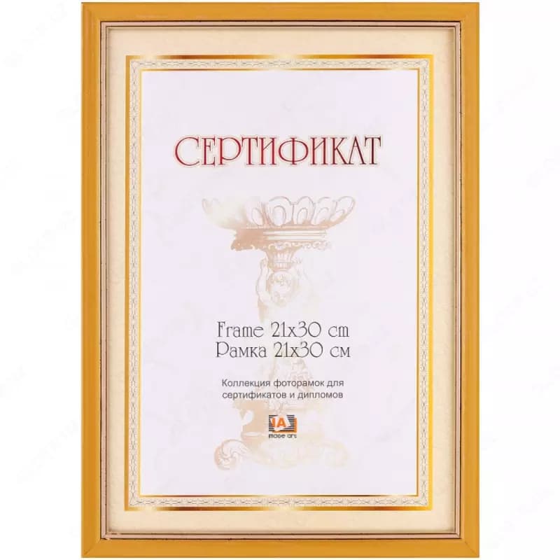 Рамка из полистирольного багета серии 2815, размер 21х30 мм, стекло и картон — 2