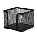 Подставка для бумаг Q-CONNECT, металлическая сетка, 95x80x95 мм, черный