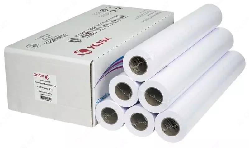 Бумага в рулонах Xerox Inkjet Monochrome 80 г/м², 0.841х50 м — 2