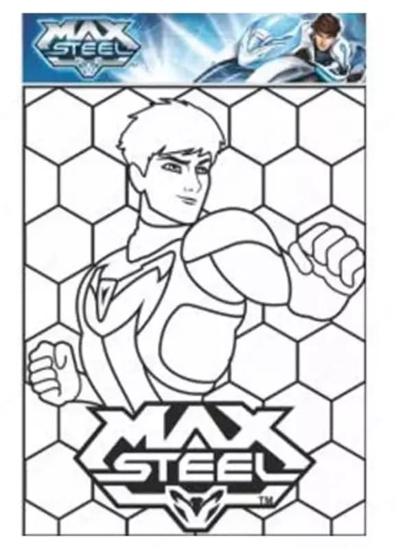 Витражная картина Centrum Max Steel 17х13 см (пластик в подвесной упаковке) — 2