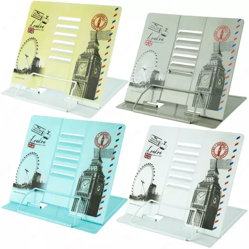 Подставка для книг металлическая, ассорти — 3