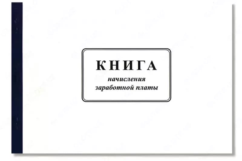 Книга начисления заработной платы (бланк), 100 листов — 2