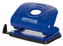 Дырокол OFFICE PRODUCTS на 25 л пластиковый, синий