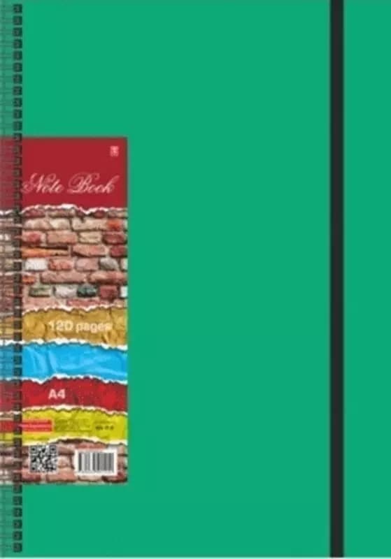 Тетрадь (журнал) офисная А4, с позициями, пружинка, 120 л — 1