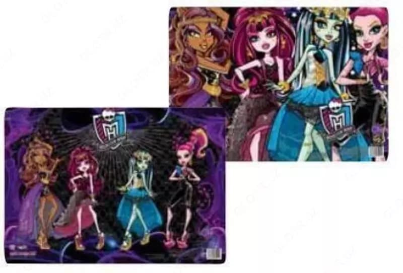 Покрытие на стол Monster high А4 0.45 мм, с принтом, пластик ассорти, Centrum — 2