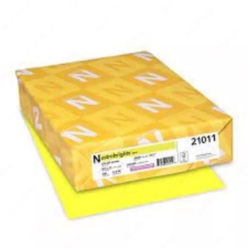 Бумага Astrobrights® Lift-Off Lemon™ Smooth 176 г/м², 660х1016 мм — 1