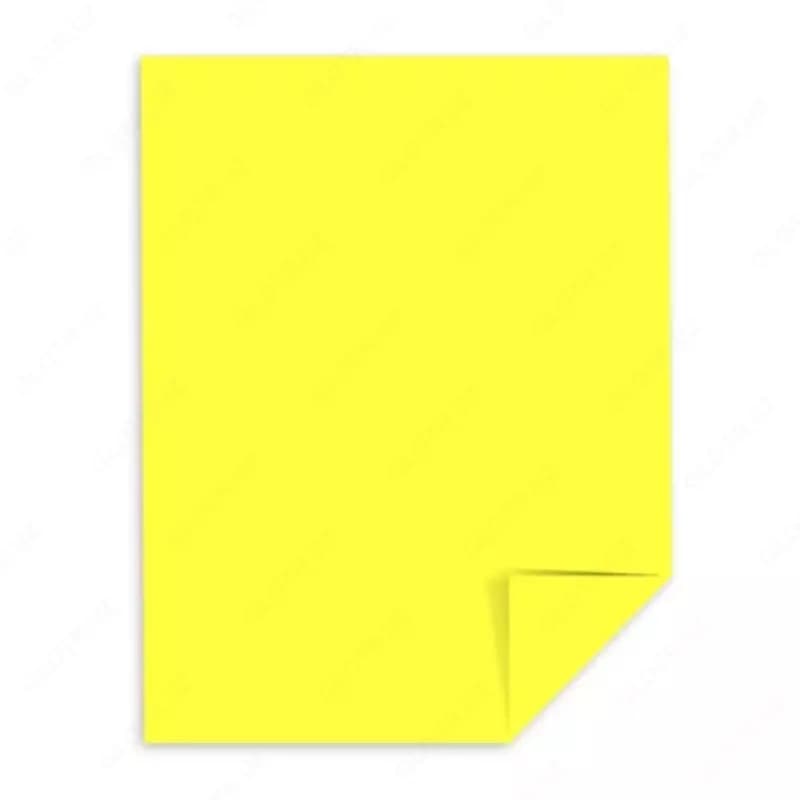 Бумага Astrobrights® Lift-Off Lemon™ Smooth 176 г/м², 660х1016 мм — 2