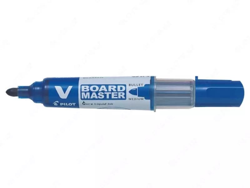 Маркер для белой доски ”V BOARD MASTER” M, BEGREEN, DZ, L (синий) — 1