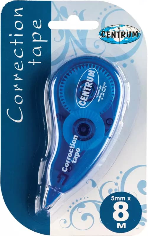 Корректор-лента 5 мм x 8 м, Centrum 84574, в блистере — 1