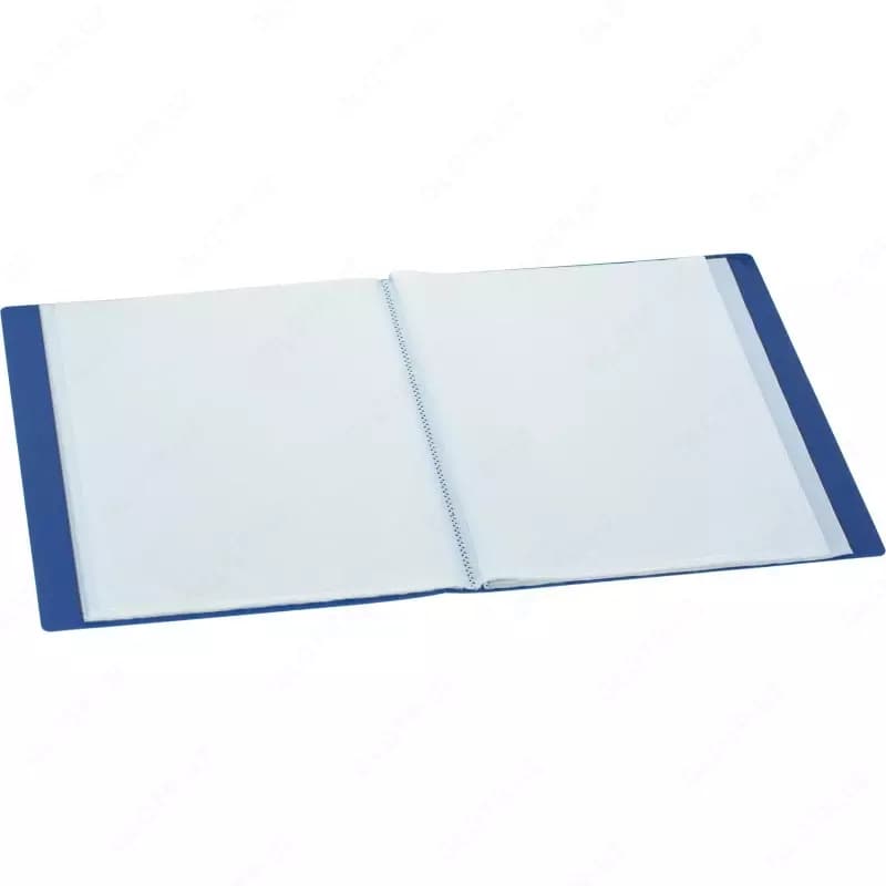 Папка с 20 файлами OFFICE PRODUCTS 520 мкр, синяя — 2