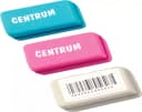 Ластик Centrum 46х20х8 мм, синтетический каучук, ассорти