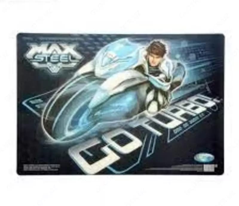 Покрытие пластиковое на стол Max Steel А4 0.45 мм, с принтом, Centrum — 1