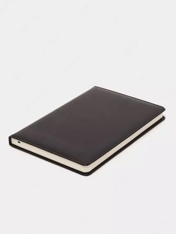Книжка записная Deli, формат А5, черная — 3