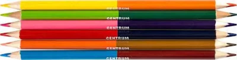 Карандаши цветные двусторонние ART, 6 шт., 12 цветов, 177 мм, Centrum — 2