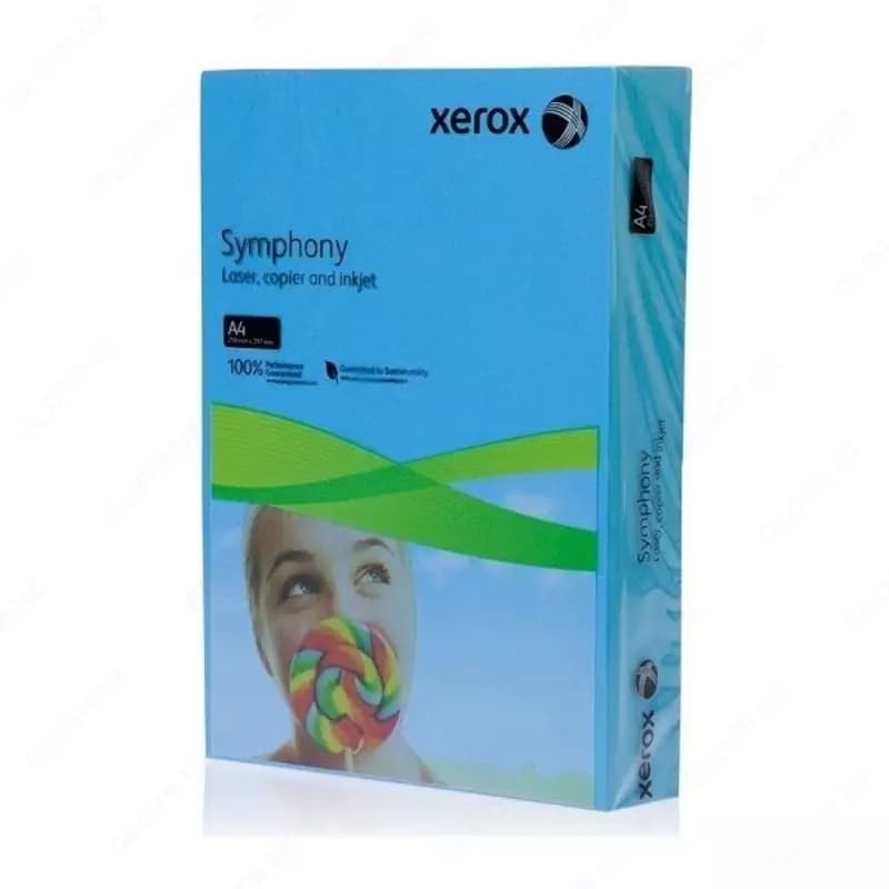 Бумага Xerox SYMPHONY Dark Blue А4 160 г/м², 250 листов — 2