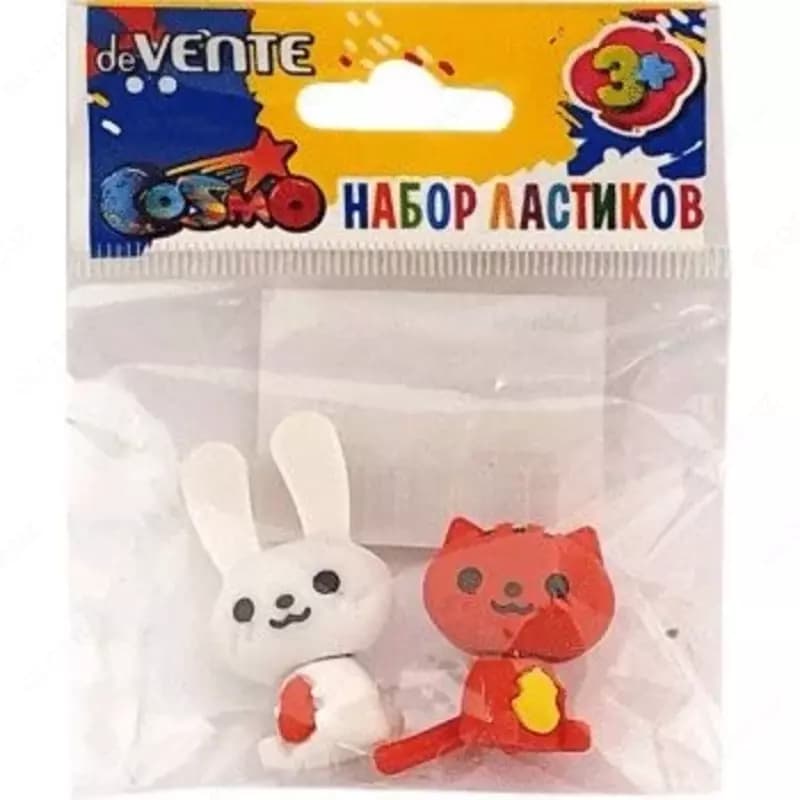 Ластик ANIMALS, синтетический каучук, ассорти — 4