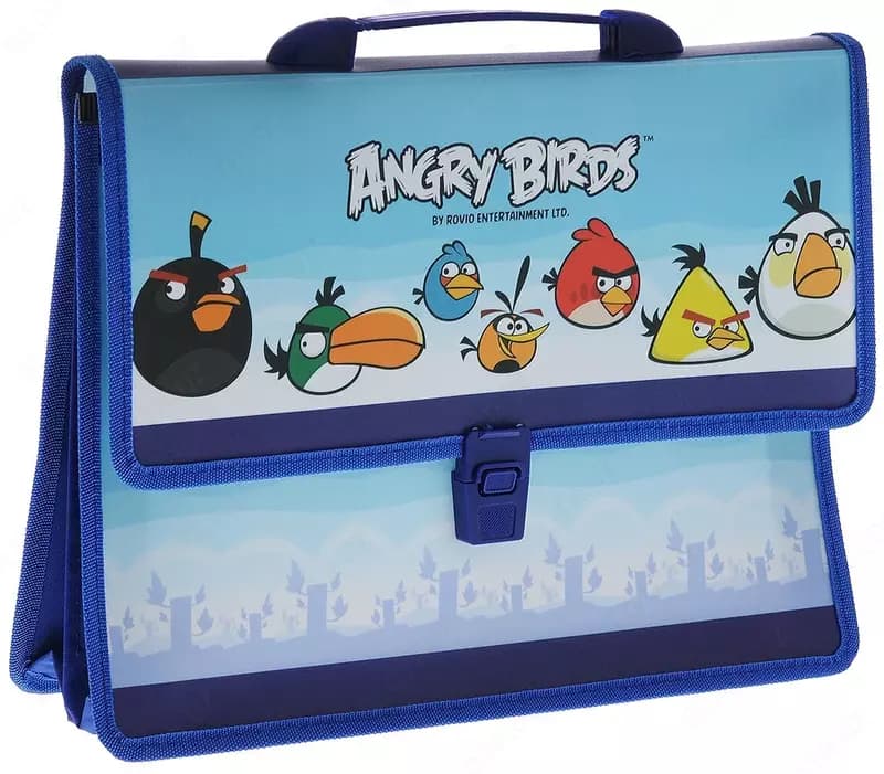 Папка-портфель Angry Birds 370х320 мм, полиэстер — 1