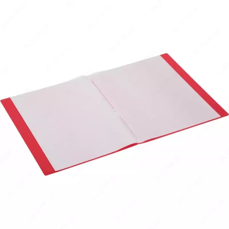 Папка с 10 файлами OFFICE PRODUCTS 520 мкр, красная — 2
