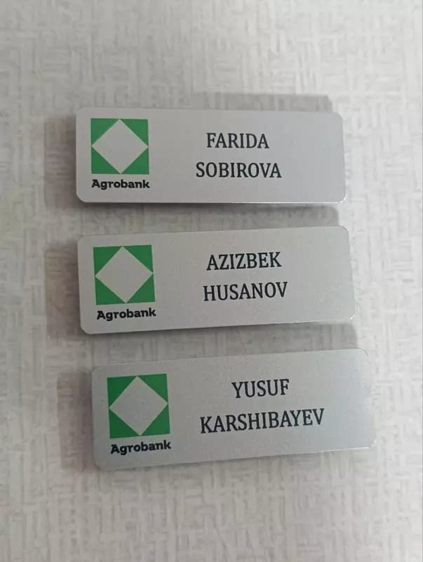 Нагрудные бейджи для сотрудников — 3