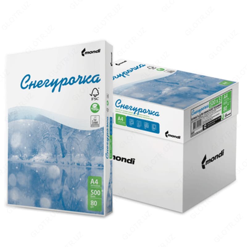 Бумага офисная Снегурочка ,формат А4 — 1