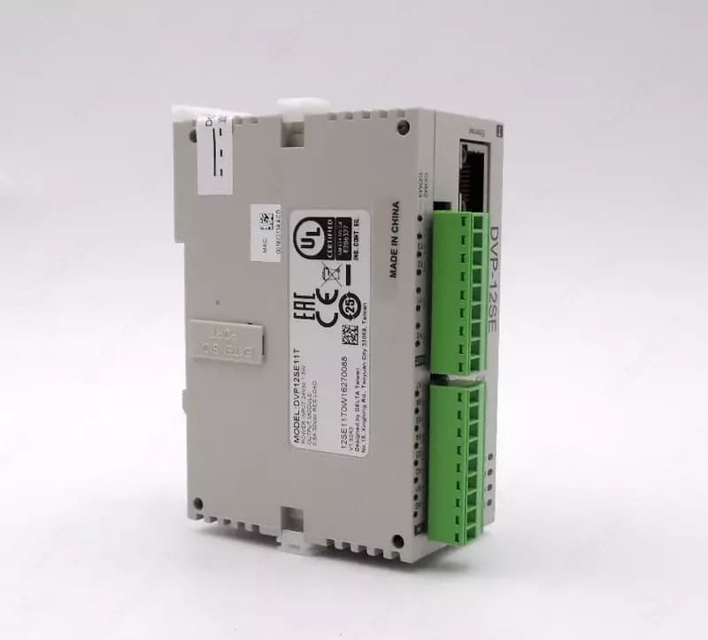 PLC-контроллер ”Delta” DVP12SE11T (8DI, 4DO, NPN, 24V DC, Ethernet) — 4