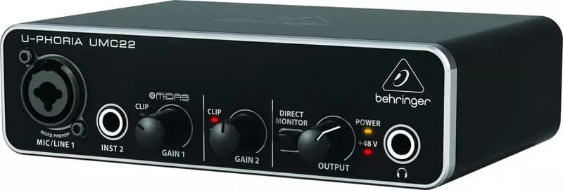 Звуковая карта Behringer UMC22 — 1