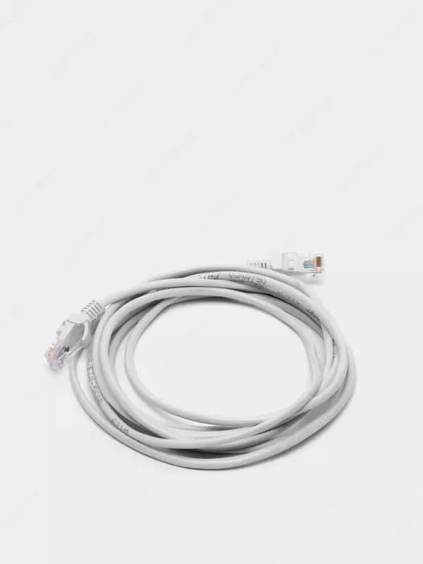 Сетевой кабель CAT-6 LAN до 10Гбит/сек, UTP для интернета, патч-корд RJ45, компьютерный — 3