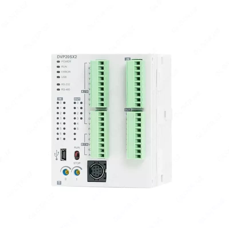PLC-контроллер ”Delta” DVP20SX211T (8DI, 6DO, 4AI, 2AO, 24V DC) — 3