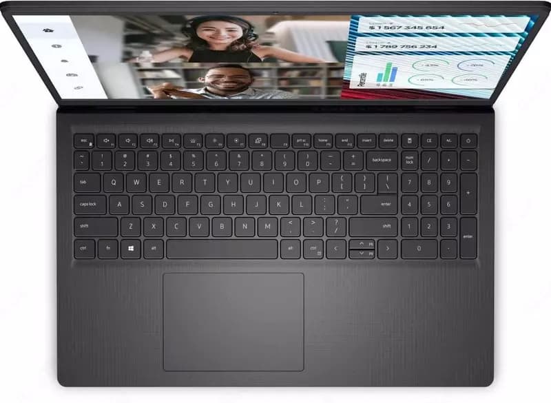 Ноутбук DELL NB15-E001-BLK INTEL CORE 3-100U 8GB DDR5 512GB 15,6 FHD 120Hz BLACK — 2