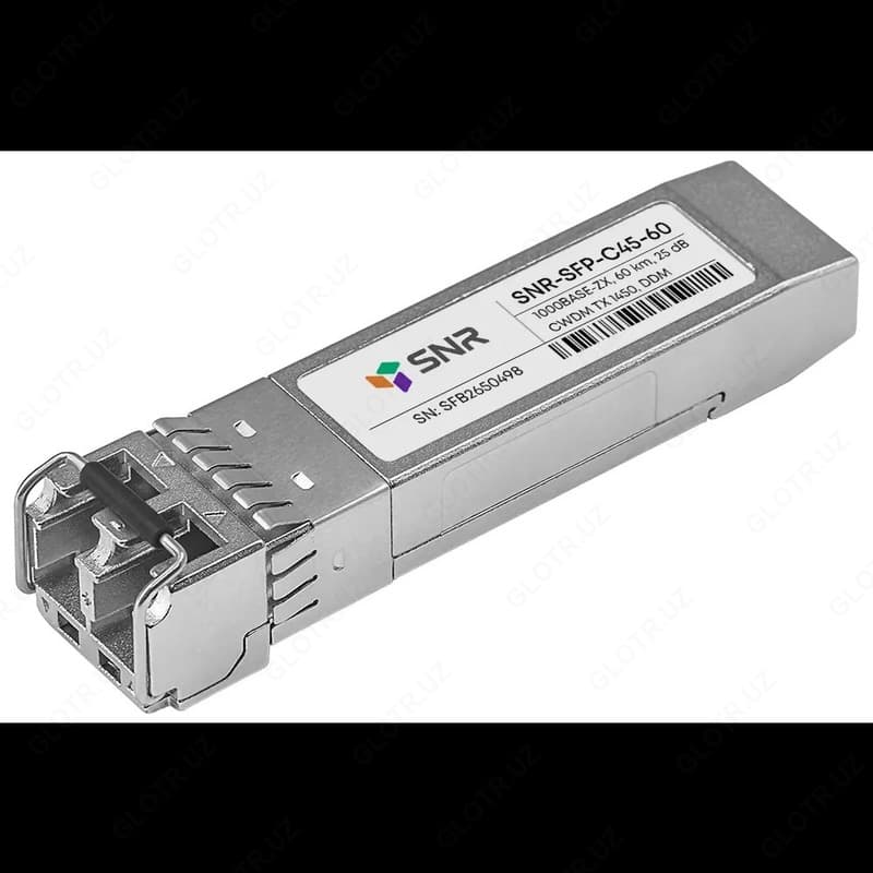 Модуль SFP CWDM оптический, дальность до 60км (25dB), 1450нм — 1