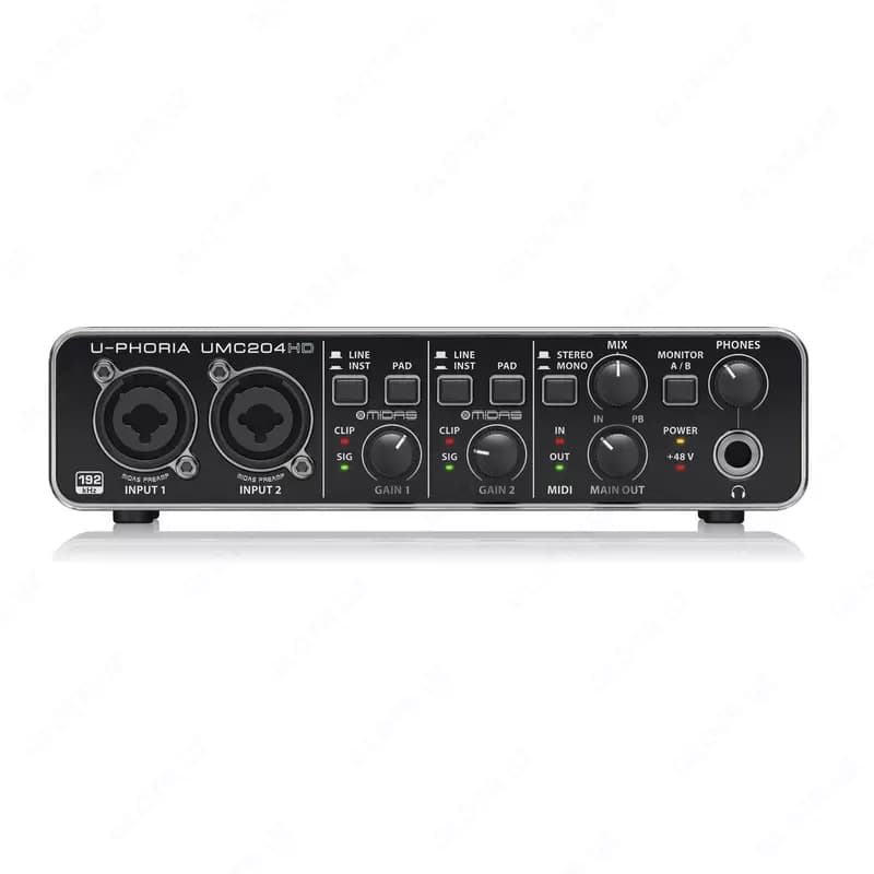 Звуковая карта Behringer UMC204HD — 2