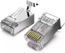 Коннектор RG45 / RJ45 7 категория металлическая Cat7 ( SFTP )