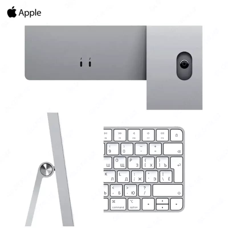 Моноблок Apple iMac 24 | Apple M1 7-Core | 8GB | SSD 256GB | MacOS | Серебристый — 4