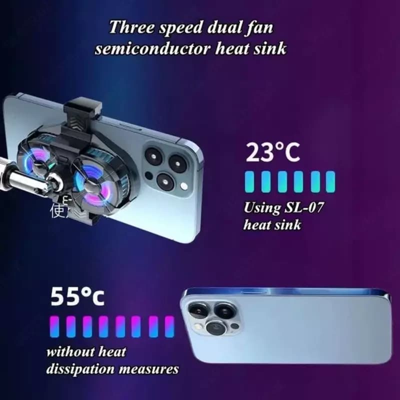 Кулер для мобильного телефона SL-07 Plug N — 5