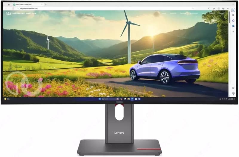 Игровой монитор ”Lenovo” P34WD-40 A253403P0 34” HDMI (Арт. - 64ADGAT1EU) Черный/серебристый — 1