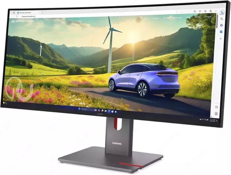 Игровой монитор ”Lenovo” P34WD-40 A253403P0 34” HDMI (Арт. - 64ADGAT1EU) Черный/серебристый — 3