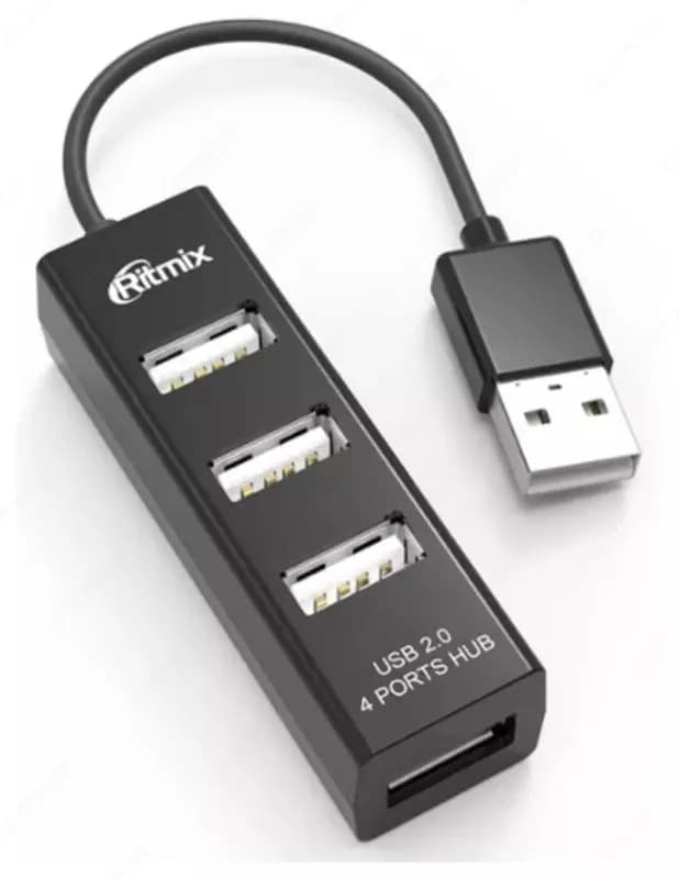 Концентратор USB HUB 2.0, 4 разъема — 1