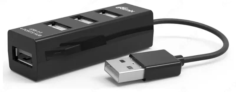 Концентратор USB HUB 2.0, 4 разъема — 2
